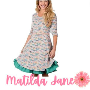 Matilda Jane with Joanna Gaines A Day on the Farm Dress Size S